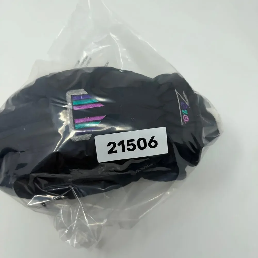 Vintage Zero Thermolite Ski Gloves Leather Palm S Black